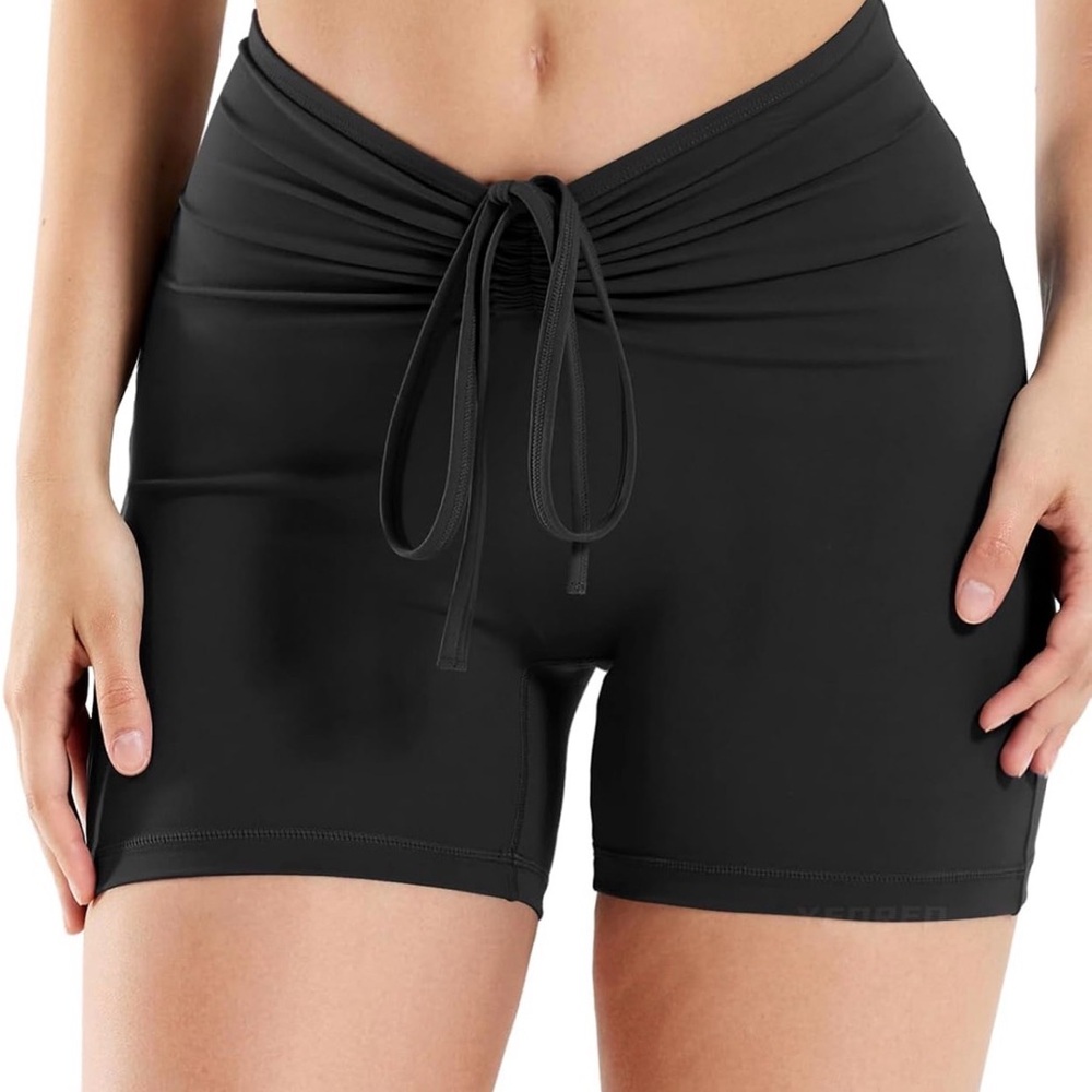 Victoria's Secret PINK ruched biker short Sz L-0364